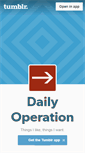 Mobile Screenshot of daily-operation.com